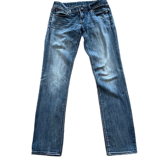 Express Jeans Dark Wash Denim
Pants Blue Straight Leg - Picture 1 of 9